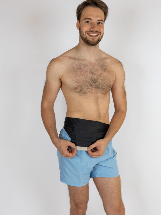 ceinture stomie homme